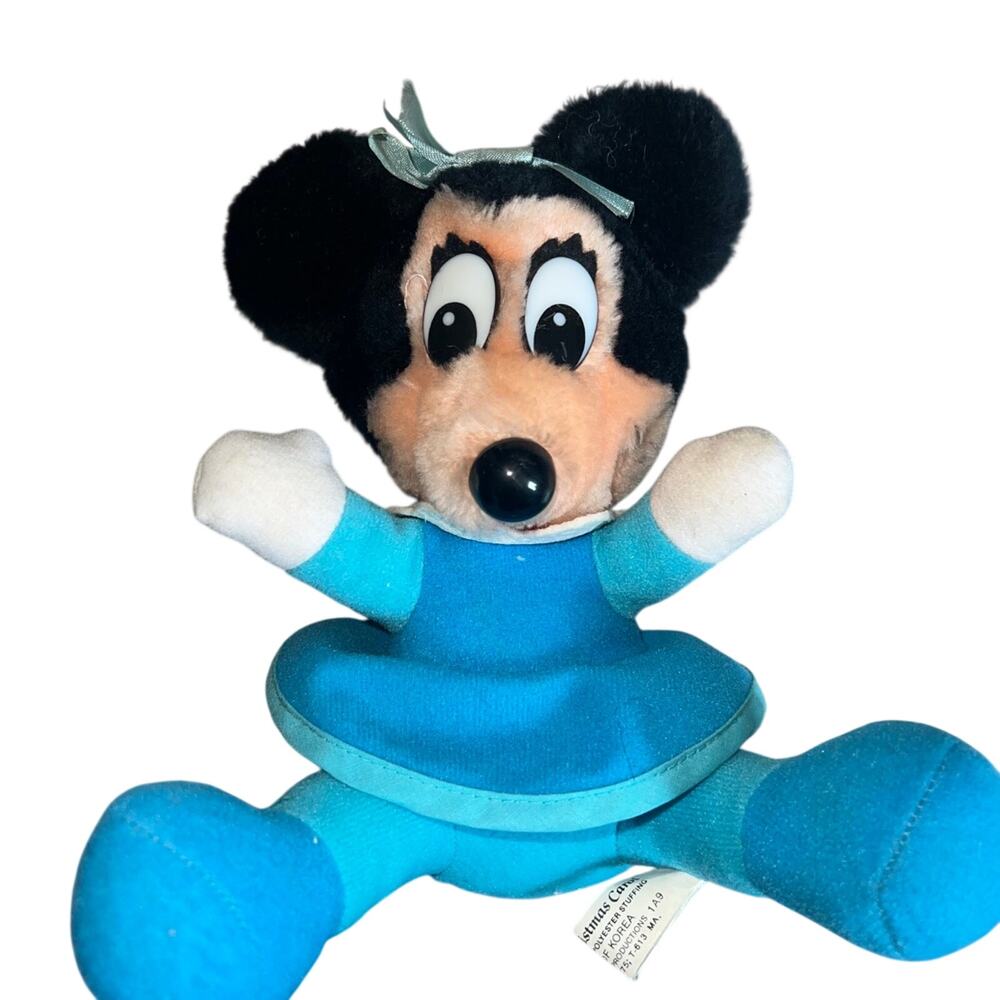Vintage Walt Disney’s Minnie Mouse Plush from Mickey’s Christmas Carol